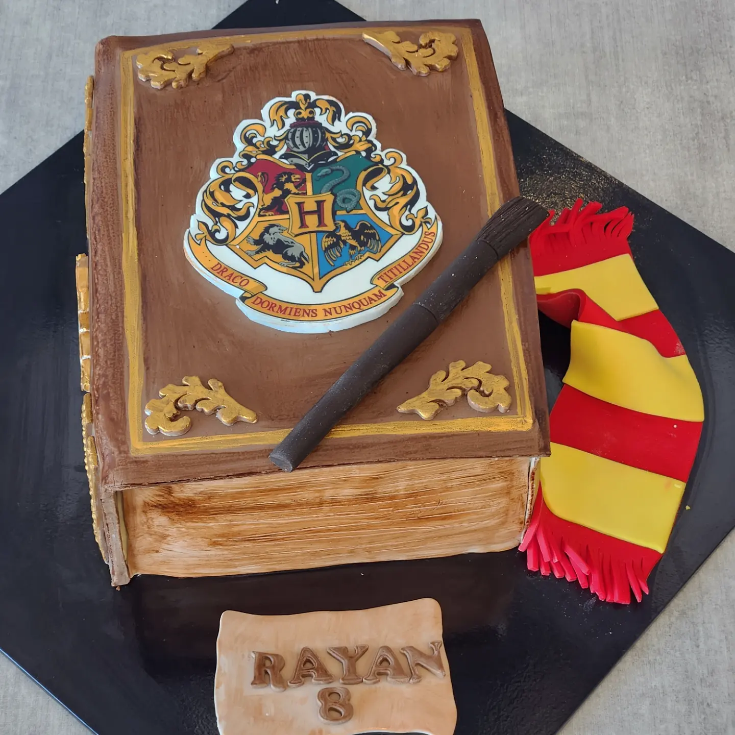 Harry Potter Book Cake